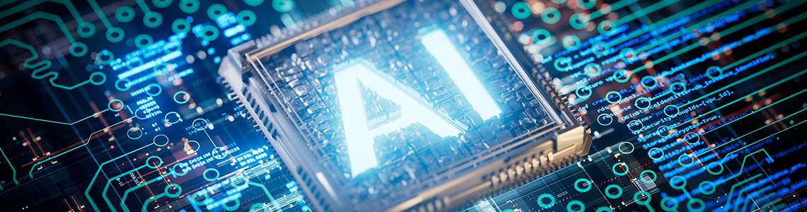 The term AI on a microchip