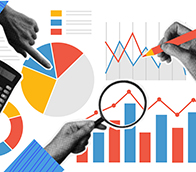An illustration of graphs and charts.