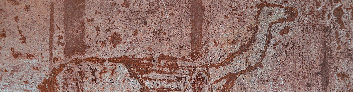 Camel graffito in the Samnite House, Herculaneum Camel graffito in the Samnite House, Herculaneum